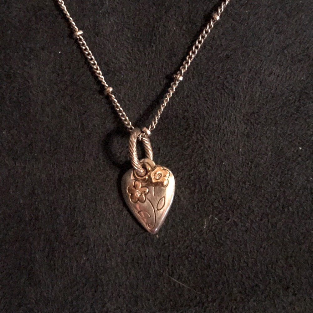 Brighton “You are always in my heart” necklace